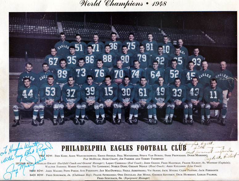 1948 NFL Champion Philadelphia Eagles